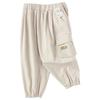 Balabala Boys' Loose Fit Cargo Jogger Pants