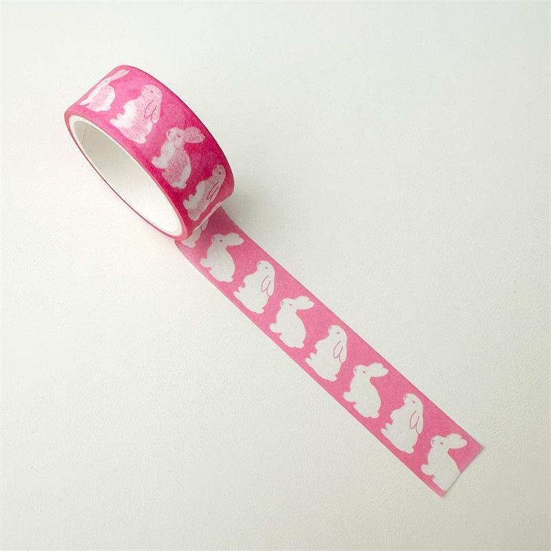 5m Cartoon Animal Plants Pattern Washi Tape Decorative Sticker Stationery Planner Tape Sticker DIY Scrapbooking Journal Decor