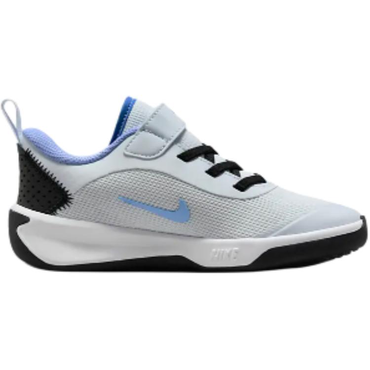 Nike Omni Multi Court Slip Resistant Abrasion Resistant Low top Kids' Running Shoes Gray Blue Kids' DM9026-009