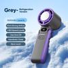 2025 New Outdoor Foldable Portable Handheld Fan Mini Cooling Rechargeable 3600mAh 100-level Free Control High Speed Turbo Fan