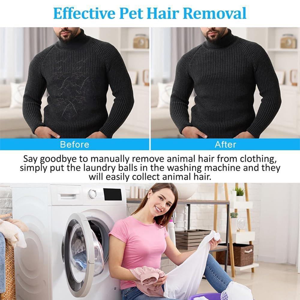 5pcs Reusable Washing Machine Lint Catcher Suitable for Clothes, Dog Hair Remover for Washing Machine, Hair & Lint Trap for Dog Owners