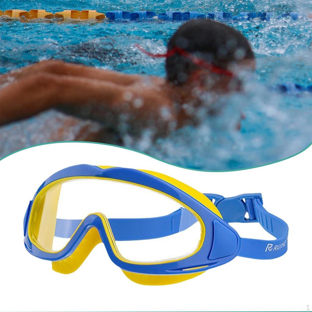 Kids Swimming Goggles Anti Fog Practicing Equipment Practical for Boys Girls