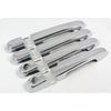 FUNDUOO New Chrome Car Side Door Handle Cover + Cup Bowl Trim Sticker For Hyundai Accent 2007 2008 2009 2010