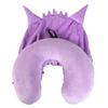 Pokemon Hooded Neck Pillow Gengar Purple Pocket Monsters Trunk Belt One-Touch Travel Goods Travel Accessories