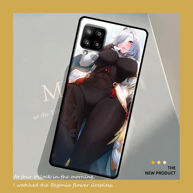 Genshin Anime Shenhe Case For Samsung Galaxy A54 A34 A21S A12 A22 A32 A52 A72 A13 A33 A53 A73 A51 A71 A14 Cover
