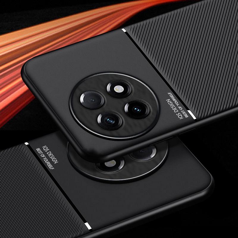 For OnePlus 13 12 11 10T ACE Pro 5 2 13R 11R 10T Phone Case Shockproof PU Leather Matte Soft Slim Cover