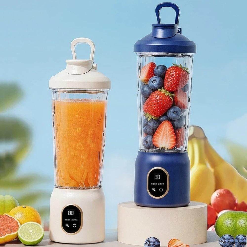 USB Rechargeable Portable Electric Juicer 600ML Capacity Auto Juicing Cup Fresh Fruit