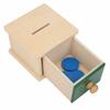 Baby Imbucare Box Children Toys Wooden Coin Ball Box Boys Girls Educational Toys#1