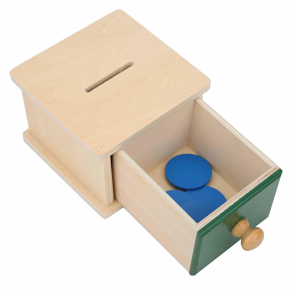 Baby Imbucare Box Children Toys Wooden Coin Ball Box Boys Girls Educational Toys#1
