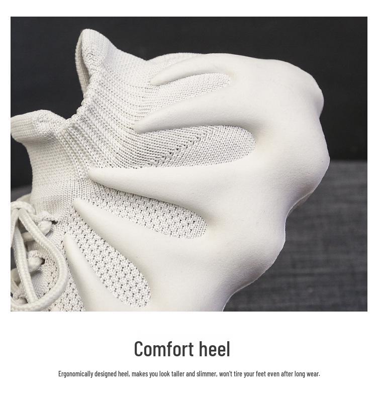 Modne na 2024 rok Octopusowe Trampki Casualowe Flyknit: Oddychające, Koreański Styl, Skarpety Buty Unisex