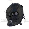 Skull Mask Adjustable Available In Multiple Colors Clothing And Accessories Cosplay Supplies Comfortable To Wear 29.5 * 21cm Tpr