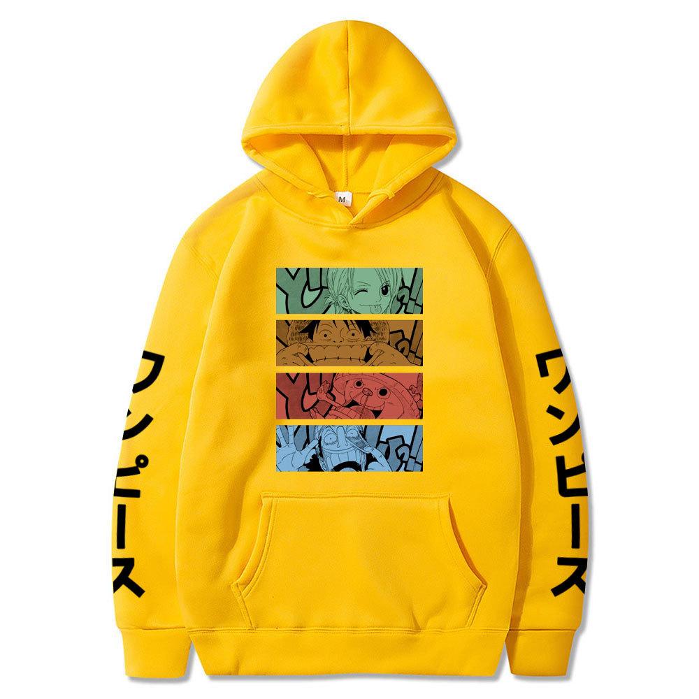 Goedkope 2021 New Sweater Print One Piece Luffy Large Size Pullover Sweater  Hoodie kopen — gratis levering, eerlijke reviews met foto's — Joom