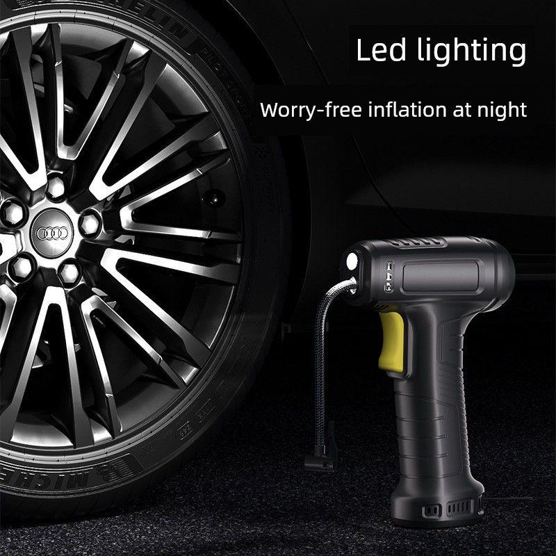 Car Air Pump, Car Tire Air Pump, High-Power Wireless Electric Air Pump, Car Supplies