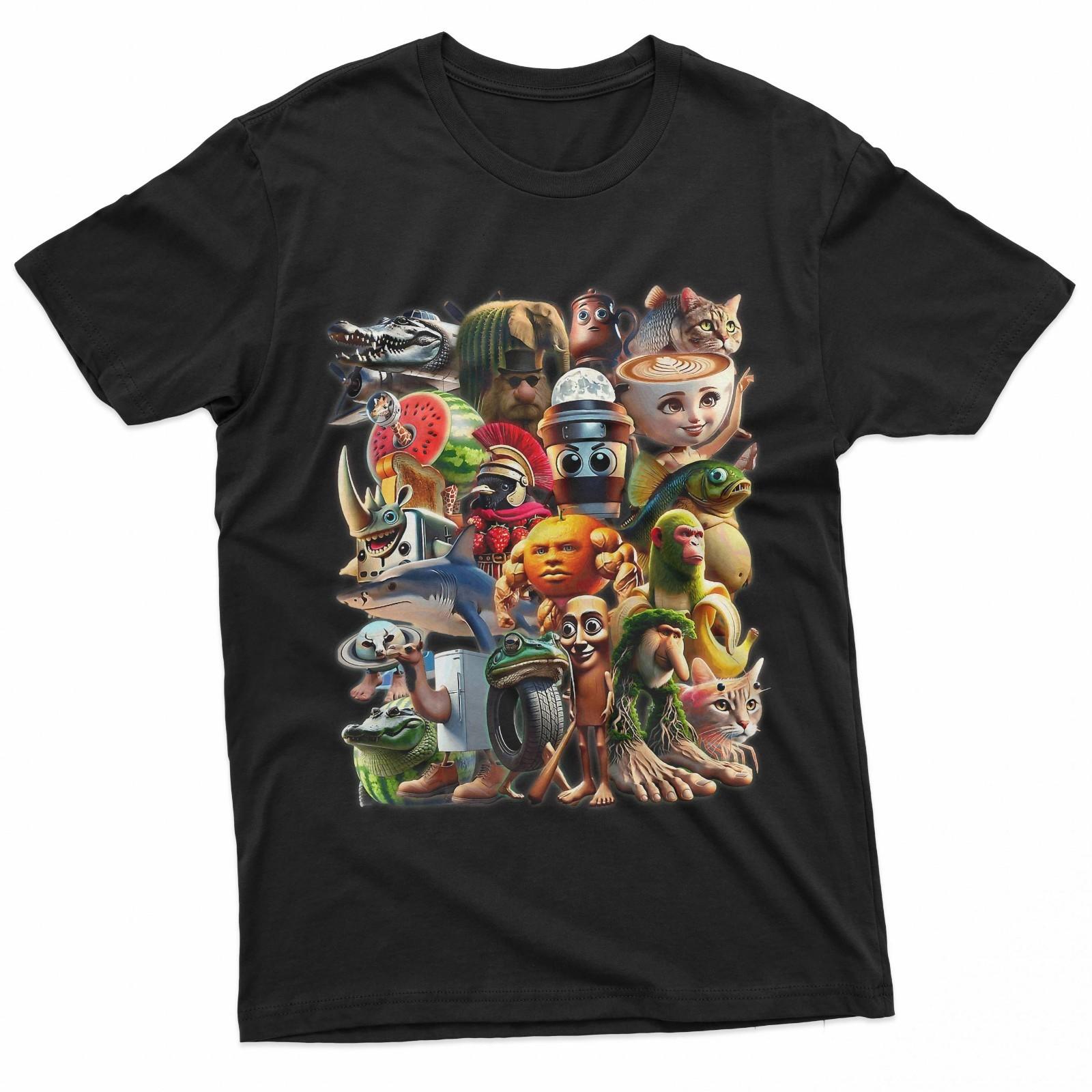 Funny Italian Brainrot Italian Brainrot Meme T-Shirt XXXXL