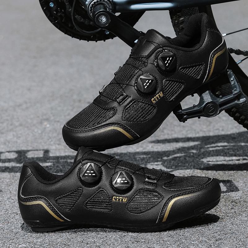 Bicycle Professional Riding Shoe Unisex Four Seasons Comfort Breathable Anti Slip Wear Resistant Mountainous Region Cycling Shoe