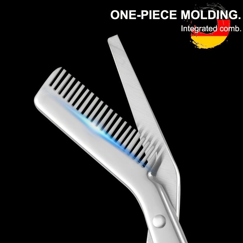 Stainless Steel Eyebrow Scissors With Comb Facial Hair Grooming Tool For Men Women Perfect Face Care