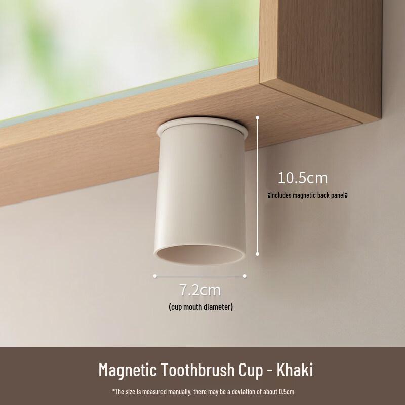 LIEIins Suction Cup Wall-Mounted Toothbrush Holder