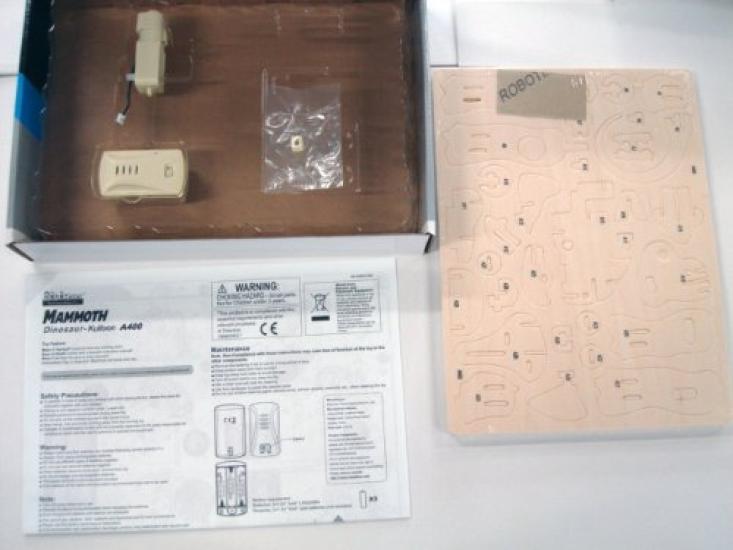 Moving Wooden 3D Puzzle Kit A400 Mammoth