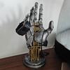 Cyberpunk Robot XBOXswitch Handle Storage Computer Competition Desktop Stand Resin Pendant for Boys