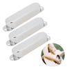 3Pcs Closed Pickup Cover Single No Hole Brass Instrument Guitar Musical Accessories