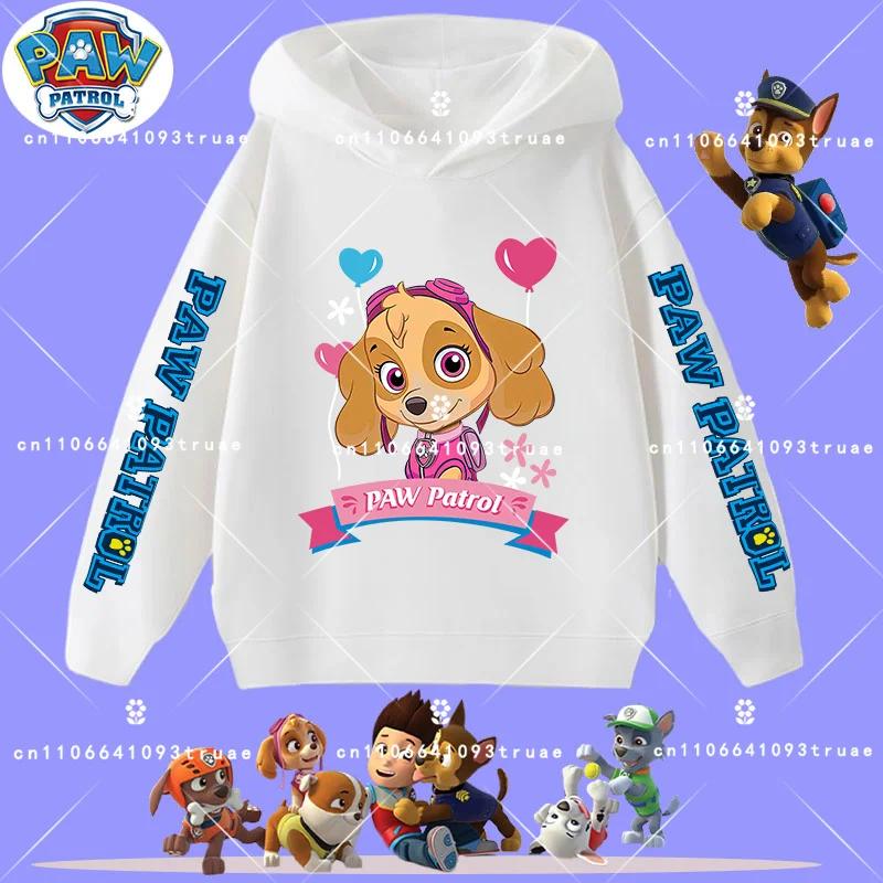 Children's Hooded Sweatshirt New PAW Patrol Boys' Sport Shirt Spring-Autumn Long-Sleeved Pullover Casual Shirt