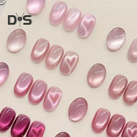 Double-Head Magnet Wand Y-Shaped Iron Wire Manicure Tool Set Easy To Use Portable Wooden Strong Cylinder Magnet Bar Kit