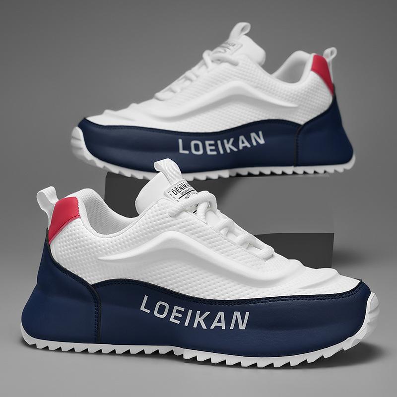 

Мужская обувь очень большого размера 2025 весна модные новые белые спортивные кроссовки тренд для бега повседневные папины кроссовки 44