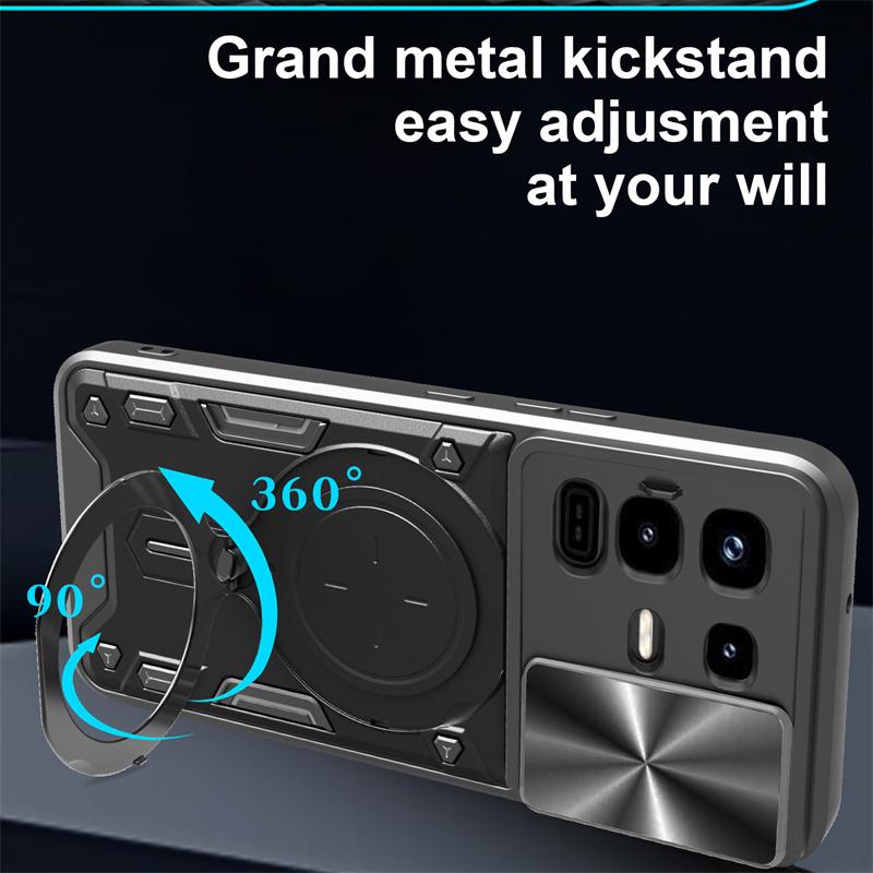 Shockproof Ring Stand Coque For infinix Note 50 Pro 50s 50x 40x Case Slide Camera Protect Back Cover for Infinix Note50Pro Plus