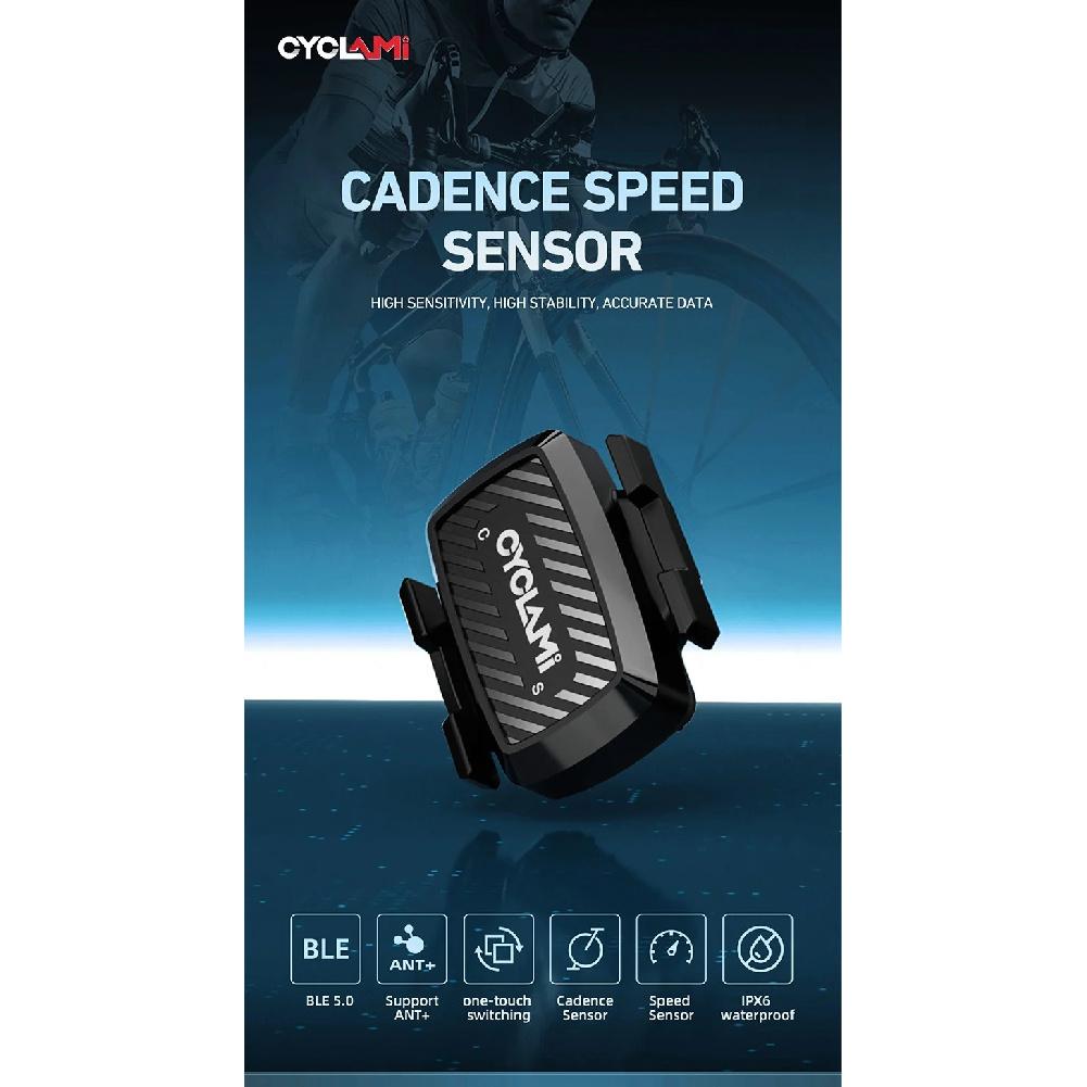 CYCLAMI Fahrradtacho Cycling Trittfrequenz Geschwindigkeit Dual-Sensor BT ANT+ Rennrad MTB Für Garmin XOSS G2+ G2 Plus IGPSPORT BSC100S