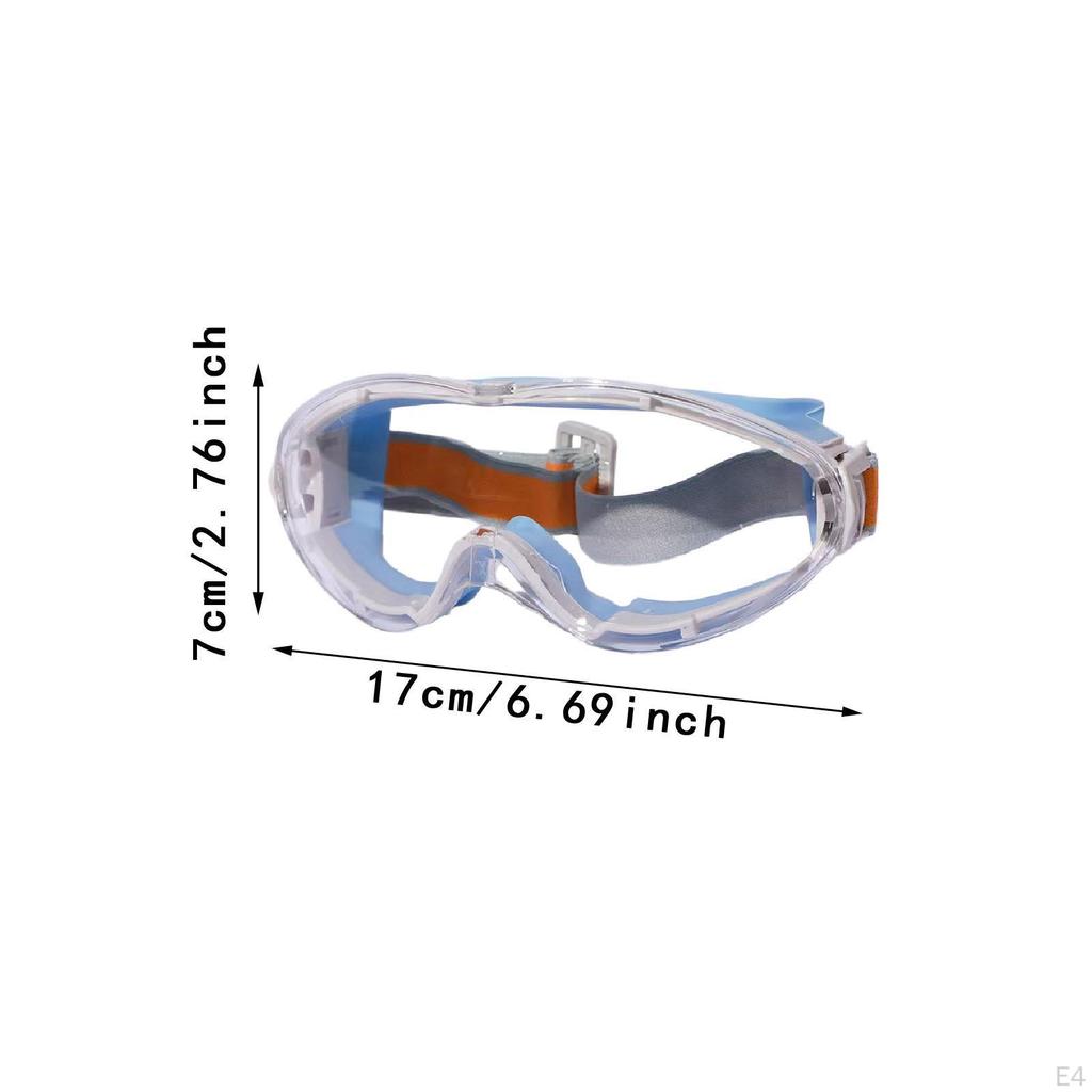 Goggles Comfortable to Wear Soft Frame Lightweight for Adults Eye Protection
