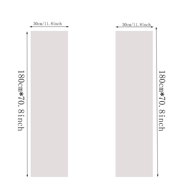 2pcs Valentine Heart Indoor/Outdoor Door Banner Polyester 11.8x70.8cm