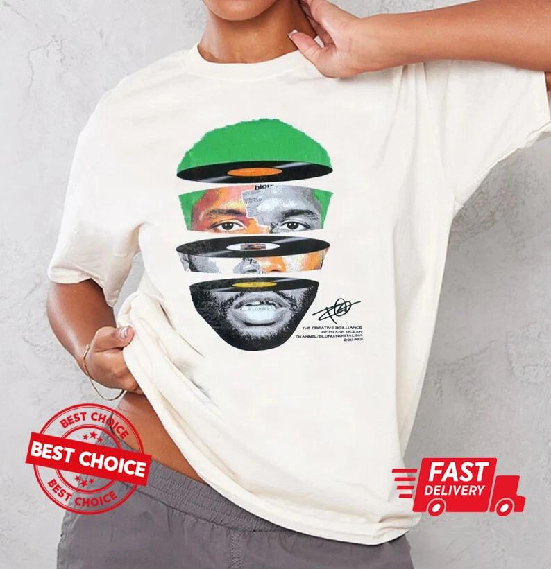 Frank Ocean Shirt Frank Ocean Blonde Shirt Blonde Album 2023 Shirt S-3XL Q6734 S