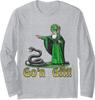 Distressed Go'n Git Funny St Patricks Day Snake Long Sleeve T-Shirt