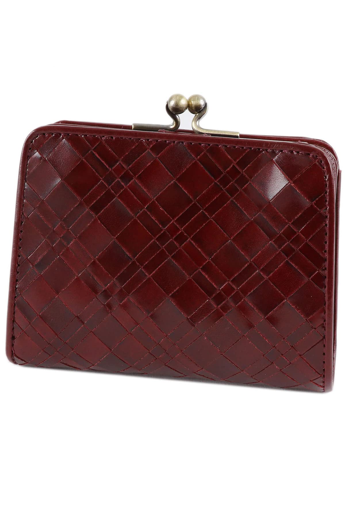 

Bifold Wallet Genuine Leather Brick [Dakota] Women s DA-30820-44