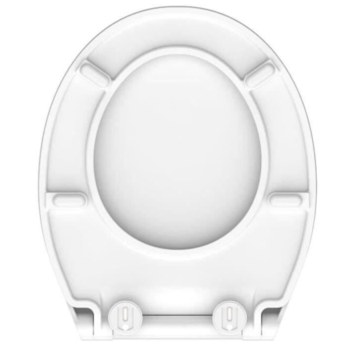 SCHÜTTE Siège de toilette SLIM WHITE Duroplast