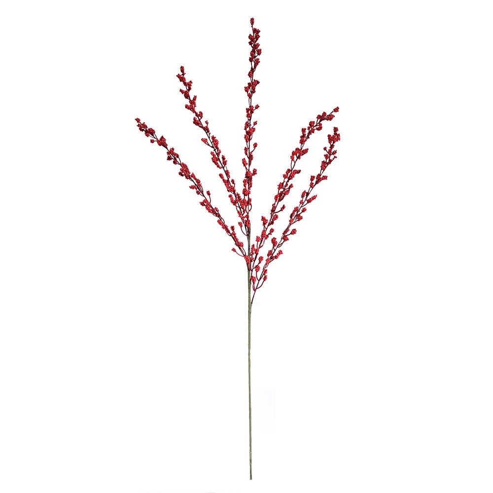 

Имитация красных ягод, рисовых ягод, украшение для создания рождественской атмосферы, европейские и американские отели, свадьбы, свадебные украшения, плод удачи