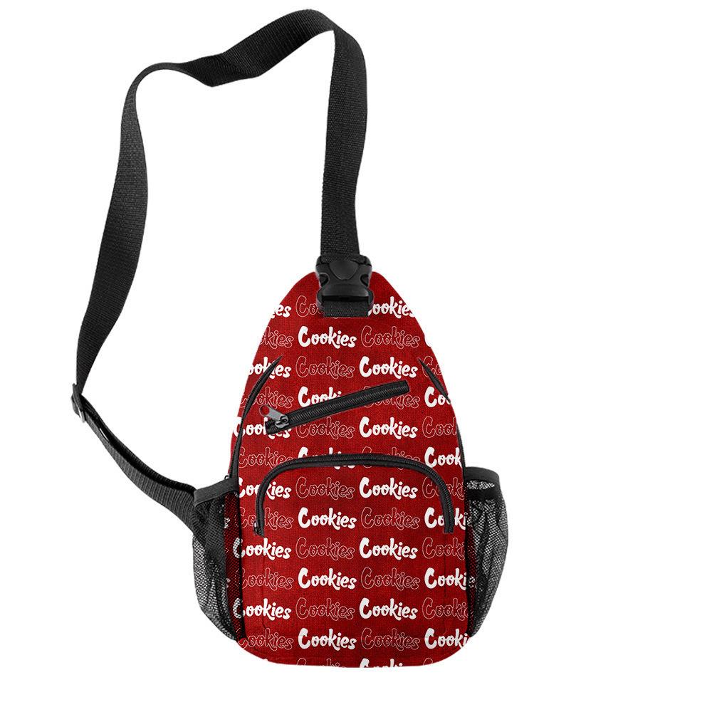 Cook 3D Digital Printing Fashion Trend Messenger Bag Simple Shoulder Bag Waist Bag Breast Bag