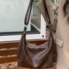 Hobo Boston Crossbody Bag Y2k Women Handbag Fashion Leather Shoulder Bag  Ladies