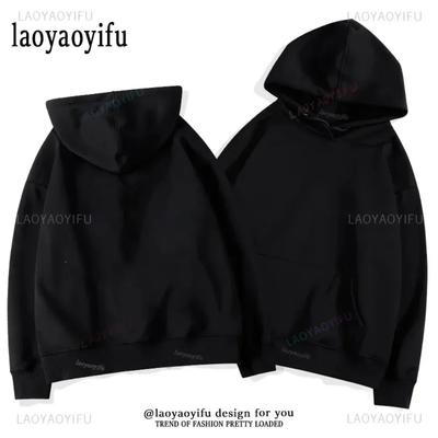 2025 Hochwertiger Baumwoll-Hoodie Damen Herren Klassisch Kundenspezifisches Persönlichkeits-Sweatshirt Lässig Mode Hipster Hip-Hop mit Kapuze