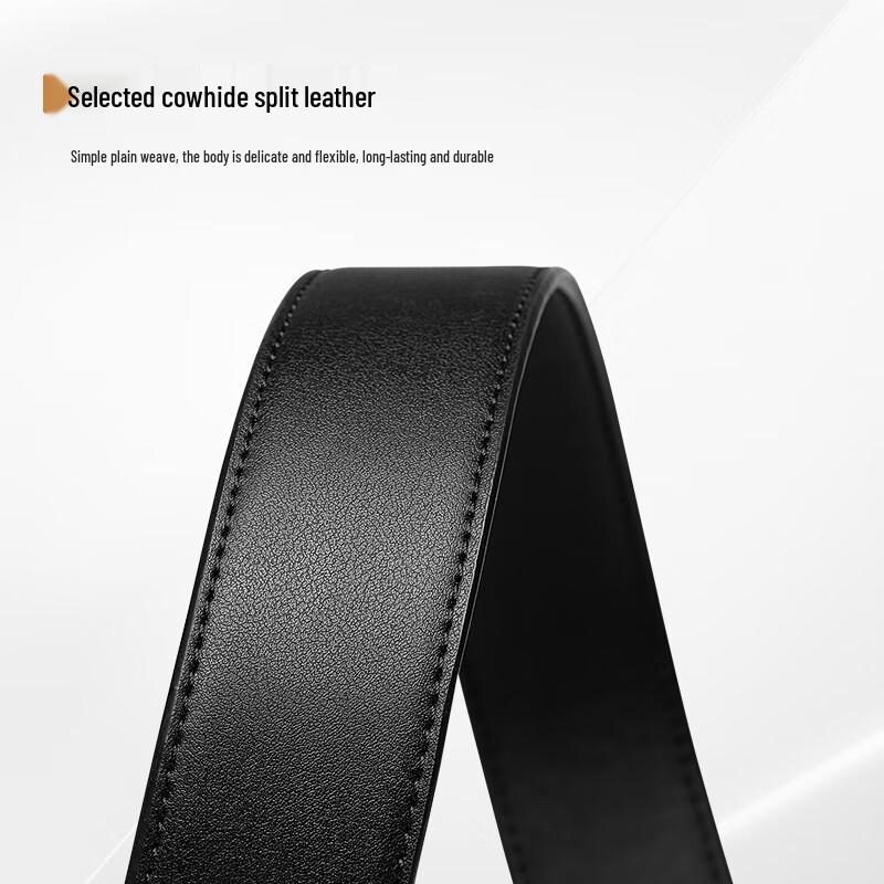 Samsonite Men's Leather Automatic Buckle Belt