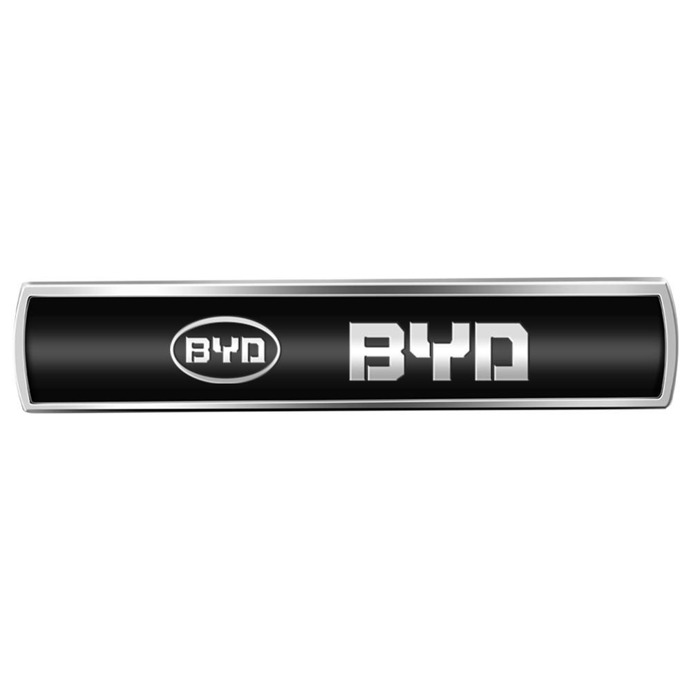 BYD Emblem Fender Stickers Auto Center Console Decoration Decals For BYD Atto EV Yuan Plus Song Plus Seal Tang Han Qin F3 E6 Act
