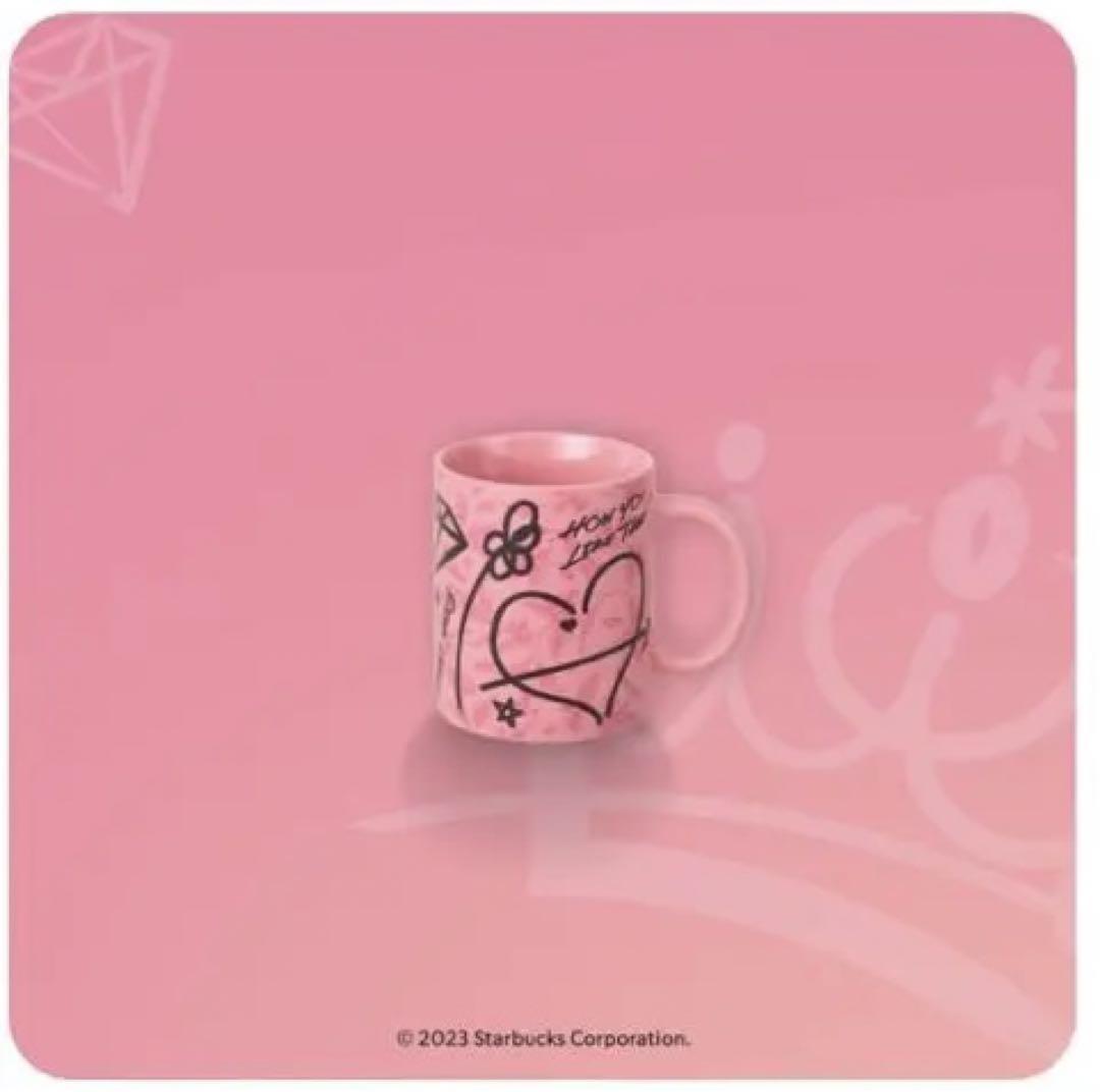 

[Б/У] Кружка из коллаборации BLACKPINK и Starbucks