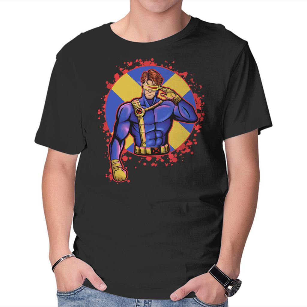 Unisex Crew Neck T-Shirt The X Leader Graphic Short Sleeve Casual Tee