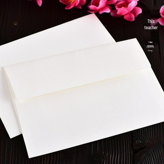 Retro Western Style Kraft/Black/Beige Invitation Envelope