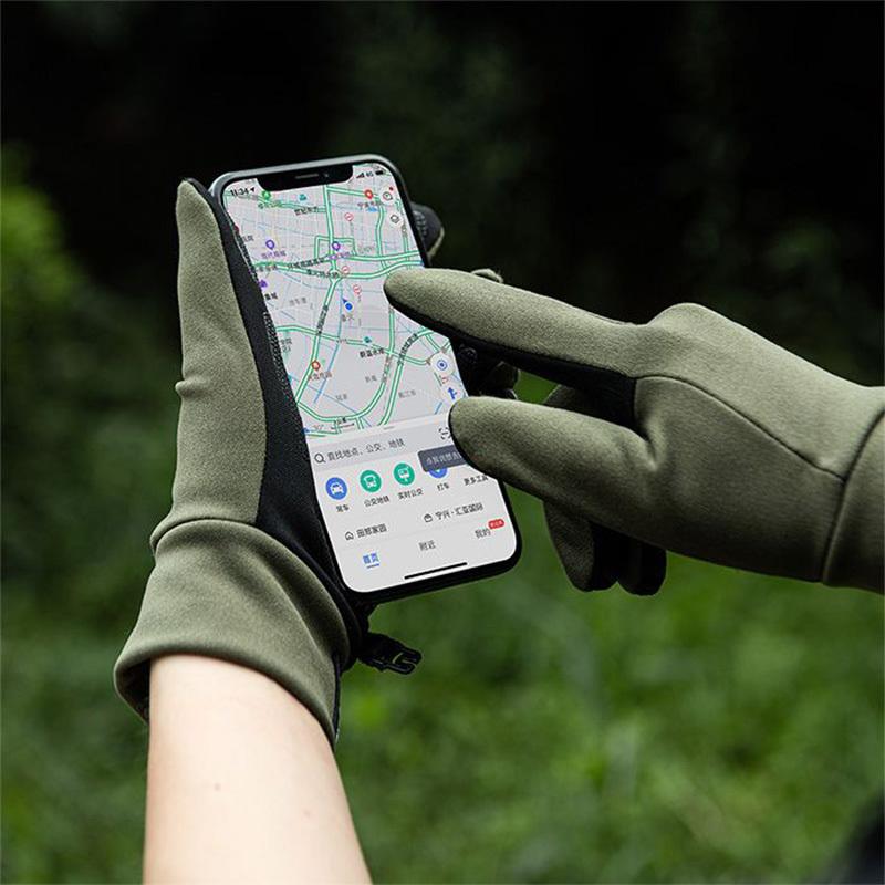 Naturehike Touch Screen Anti-skid Gloves Mountaineering Cycling Hiking Non-Slip Portable Gloves NH20FS032