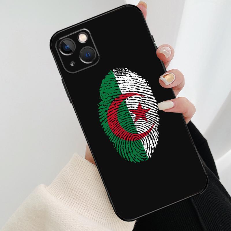 Flag Of Algeria Phone Case For iPhone 17 Pro Max 16 15 11 13 12 14 Pro Max mini 15 16 Plus 16e 17 Air Cover