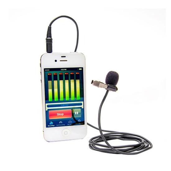 AZDEN Lavalier Condenser Microphone for Smartphones and iPhones EX-503i [EX-503i]