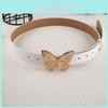 2022 Metal Butterfly Clasp Belt With Vintage Simple Decoration For Women