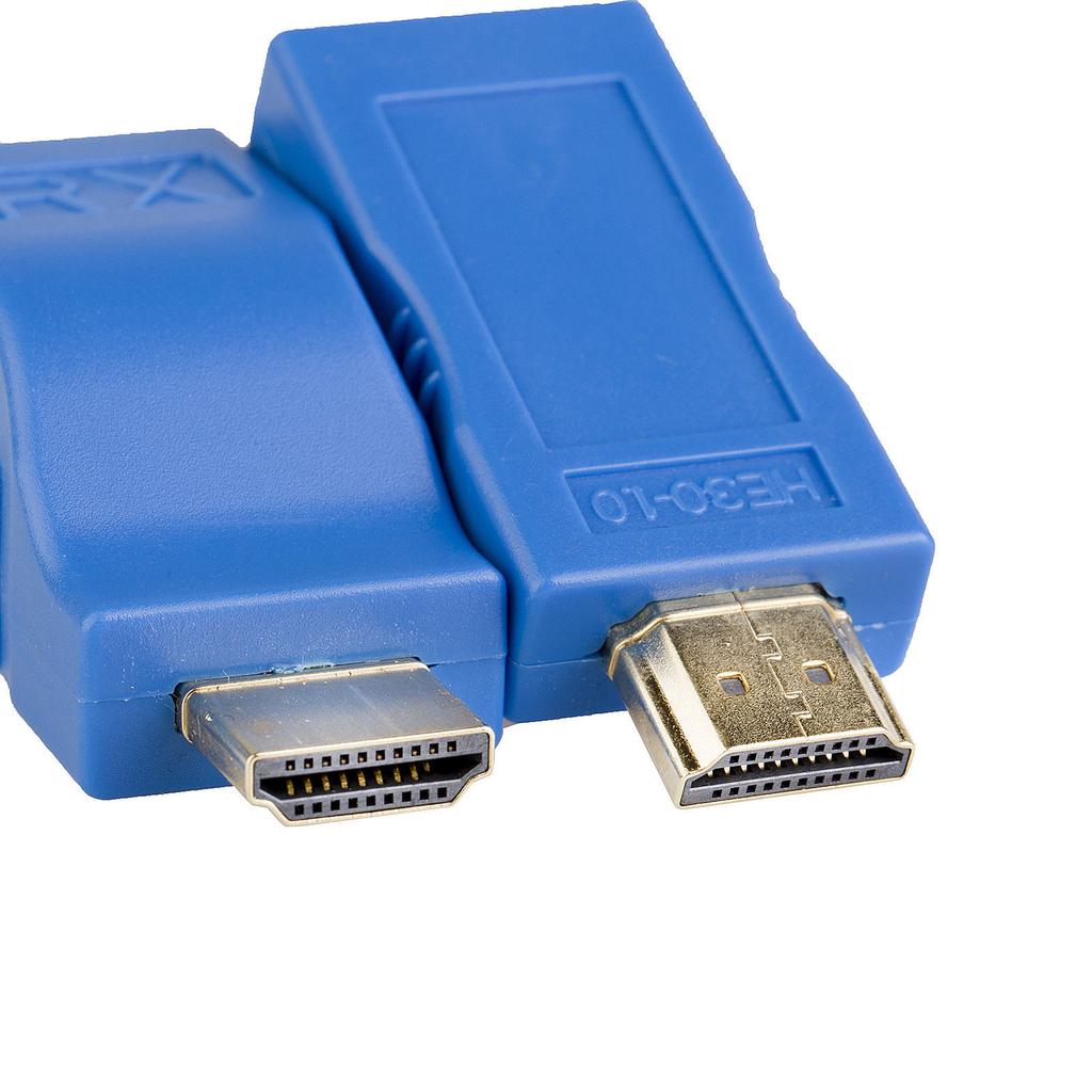 HDMI Extender Over Cat6 RJ45 Network LAN Cable 30M 1080P Video Audio Adapter