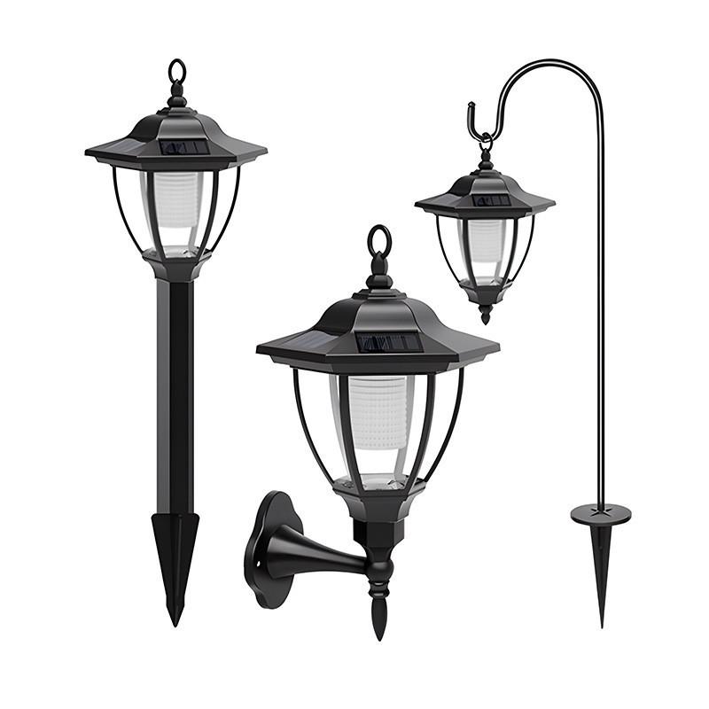 Elegant Solar Garden Lights Outdoor Landscape Vintage Led Yard Decor Ip65 Waterproof